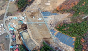 鹿沼市サステナブルエナジー太陽光発電所施設建設造成工事